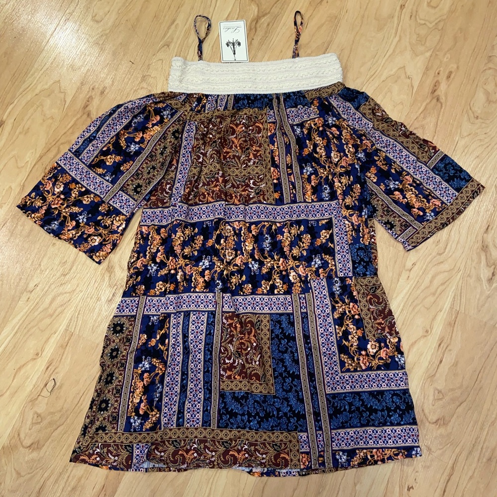 Girls new with tags size 12/14 boho dress - so cute!